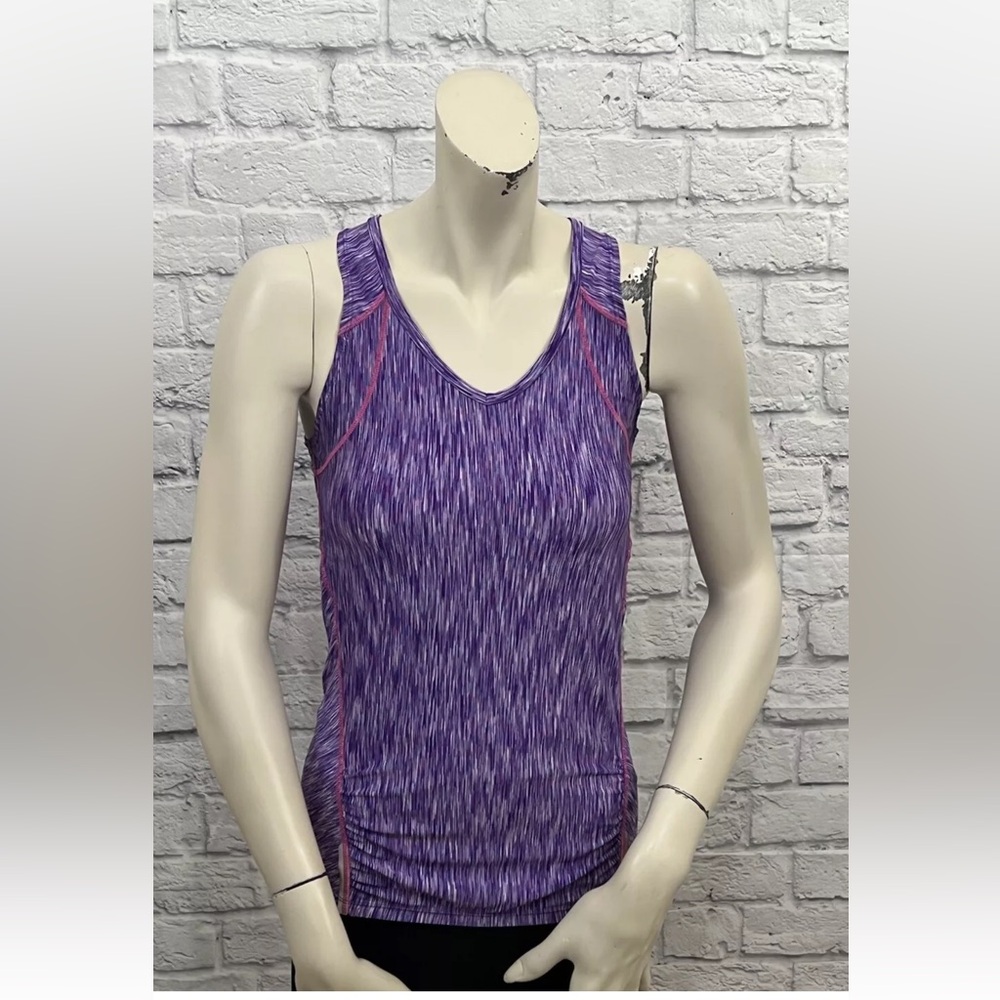 ATHLETA PURPLE SLEEVELESS ATHLETIC TOP SIZE XXS